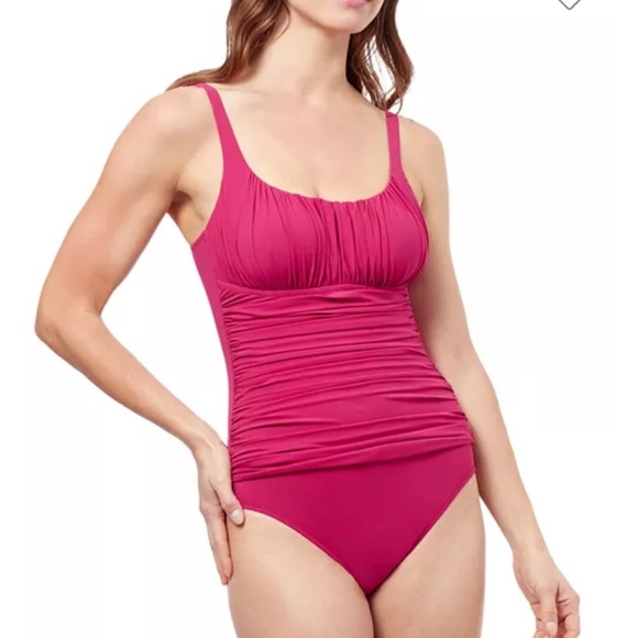 Profile by Gottex
Ruched One Piece Swimsuit, Size 16, NWT - Picture 1 of 13